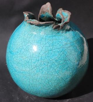autre pièce en grès stage de raku