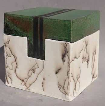 Technique horse hair stage raku
