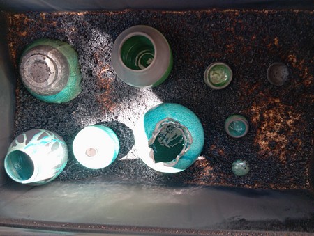 Sortie de l'enfumage stage de poterie