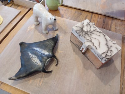 plat stage de raku cuisson en réduction